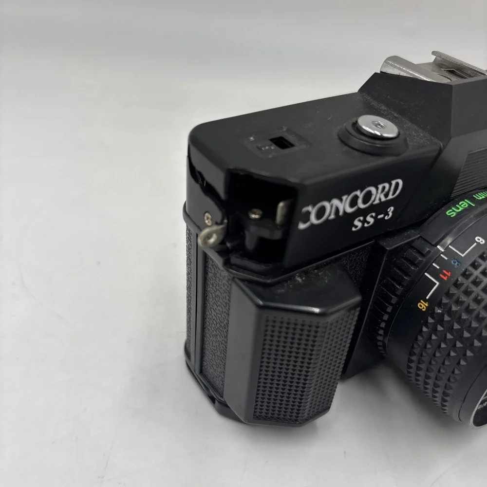 Vintage Concord SS-3 with 50mm New Color Optical Lens Parts Or Repair